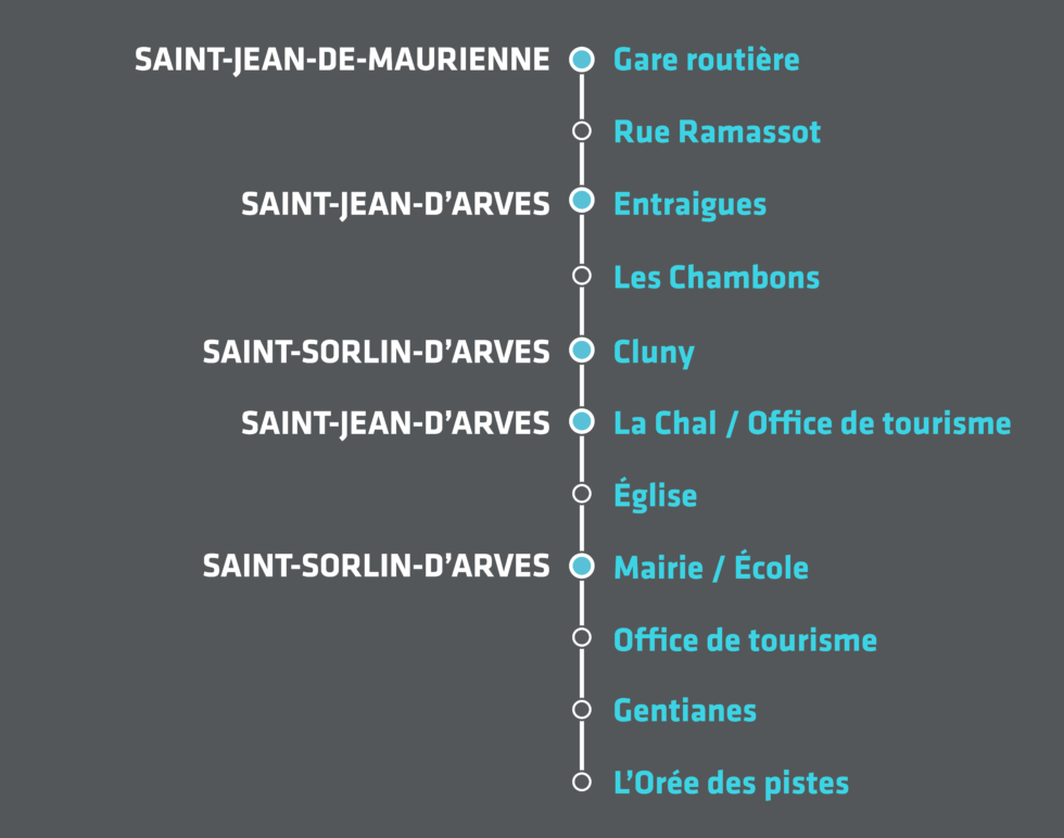 Horaire Navette Saint Jean De Maurienne Le Corbier