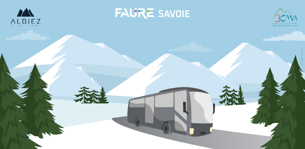 Retrouvez vos navettes direction les pistes de ski !